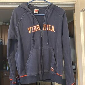 UVA zip up hoodie
